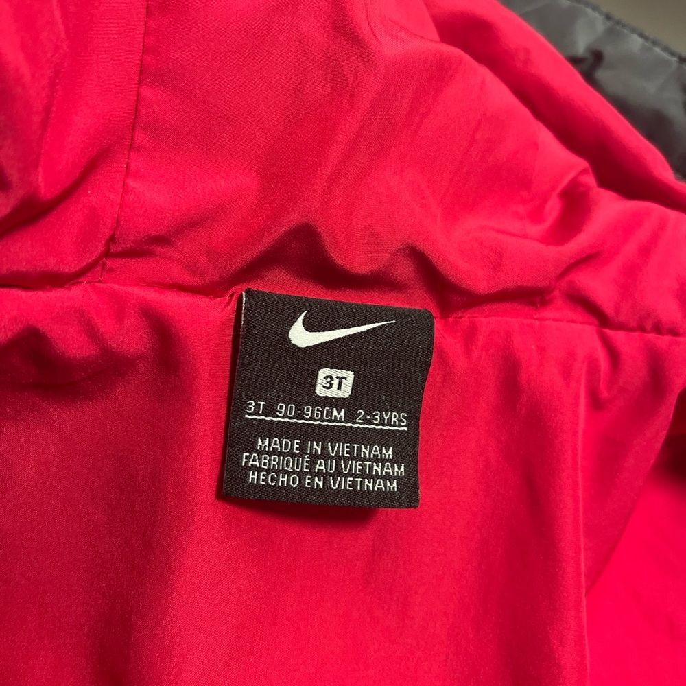 Nike Toddler Girl Puffer Jacket Coat Sz 3T - Picture 3 of 5